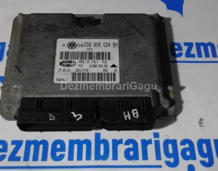 Calculator motor ecm ecu Volkswagen Bora (1998-2005), 1.6 Benzina, 77 KW, caroserie Break