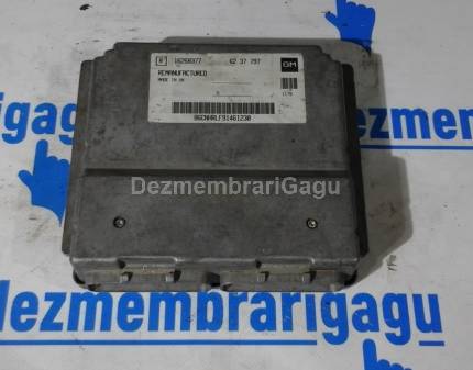 Calculator motor ecm ecu Opel Astra G (1998-), 1.6 Benzina, 55 KW, caroserie Hatchback