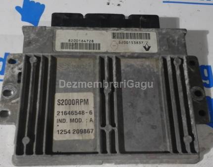 Calculator motor ecm ecu Renault Laguna Ii (2001-), 1.8 Benzina, 88 KW, caroserie Hatchback