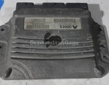 Calculator motor ecm ecu Renault Megane Ii (2002-), 1.6 Benzina, 83 KW, caroserie Hatchback