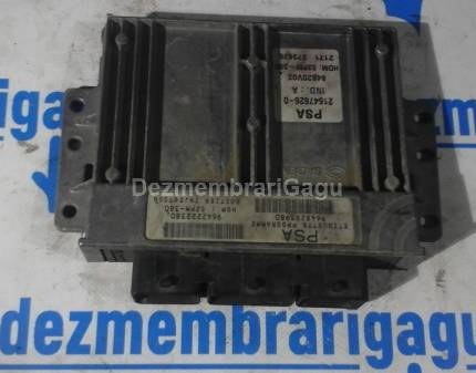 Calculator motor ecm ecu Citroen C3, 1.4 Benzina, 54 KW, caroserie Hatchback