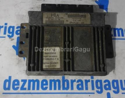 Calculator motor ecm ecu Peugeot 206, 1.4 Benzina, 55 KW, caroserie Hatchback