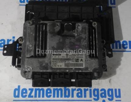 Calculator motor ecm ecu Peugeot 407, 1.6 Diesel, 80 KW, caroserie Coupe