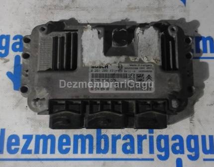 Calculator motor ecm ecu Citroen C4, 1.6 Benzina, 80 KW, caroserie Hatchback