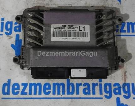 Calculator motor ecm ecu Chevrolet Aveo, 1.2 Benzina, 53 KW, caroserie Berlina