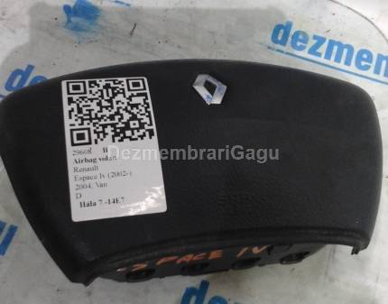 Airbag volan Renault Espace Iv (2002-) Diesel, caroserie Van