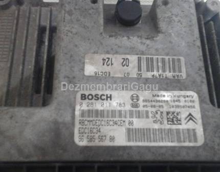 Calculator motor ecm ecu Peugeot 206, 1.4 Diesel, 50 KW, caroserie Hatchback
