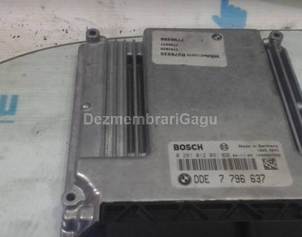 Calculator motor ecm ecu Bmw 7 E65/e66 (2001-), 3.0 Diesel, caroserie Berlina