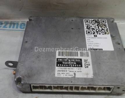 Calculator motor ecm ecu Toyota Celica (1999-), 1.8 Benzina, caroserie Coupe