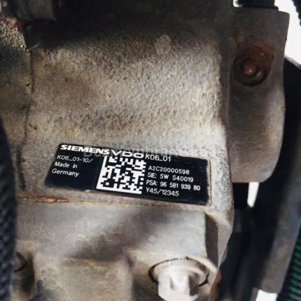 Pompa inalta presiune Peugeot 407, 2.0 Diesel, 100 KW, caroserie Break