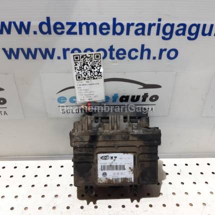 Calculator motor ecm ecu Volkswagen Polo (1994-2001), 1.4 Benzina, 74 KW, caroserie Hatchback