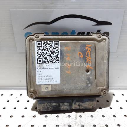 Calculator motor ecm ecu Opel Vectra C (2002-), 1.9 Diesel, 110 KW, caroserie Hatchback