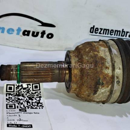 Planetara stanga fata Mazda 3, 1.6 Diesel, caroserie Berlina