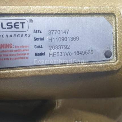 Turbina SCANIA P400, 4.0 Diesel, 250 KW, caroserie Platforma / sasiu