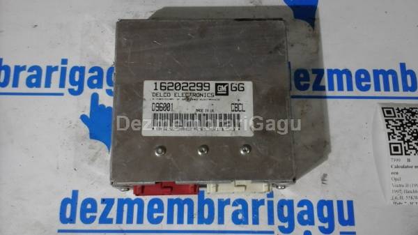 Vand calculator motor ecm ecu OPEL VECTRA B (1995-2003), 1.6 Benzina, 55 KW