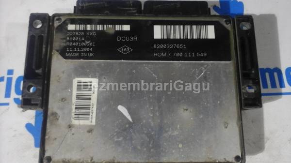 Vand calculator motor ecm ecu RENAULT KANGOO I (1998-), 1.9 Diesel, 47 KW