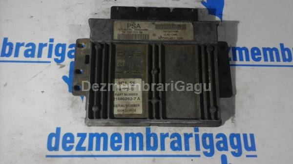 Calculator motor ecm ecu PEUGEOT 206, 1.4 Benzina, 55 KW