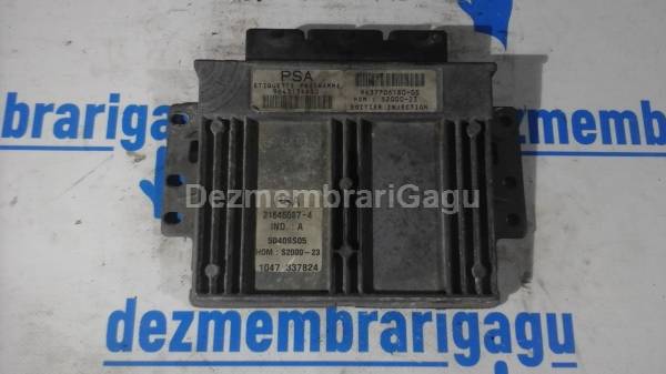 Calculator motor ecm ecu PEUGEOT 206, 1.4 Benzina, 55 KW