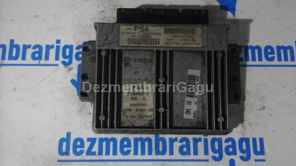 Calculator motor ecm ecu PEUGEOT 206, 1.4 Benzina, 55 KW