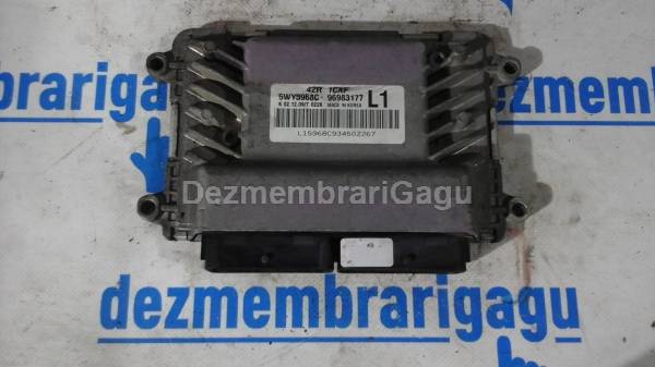  Calculator motor ecm ecu CHEVROLET AVEO, 1.2 Benzina, 53 KW sh