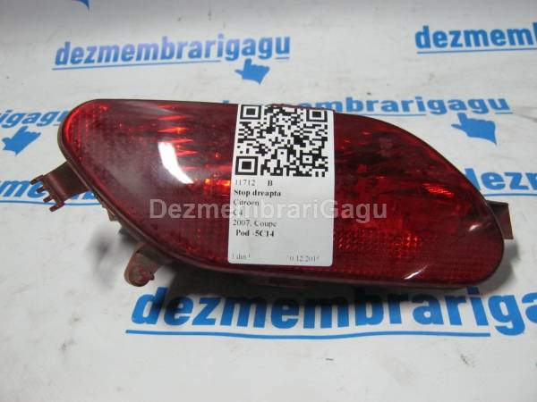 De vanzare stop dreapta CITROEN C4 second hand