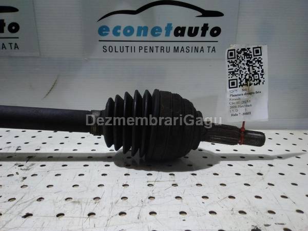  Planetara dreapta fata RENAULT CLIO III (2005-), 1.5 Diesel sh