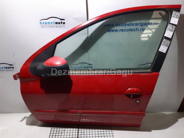 Vand usa stanga fata portiera stg PEUGEOT 206 din dezmembrari